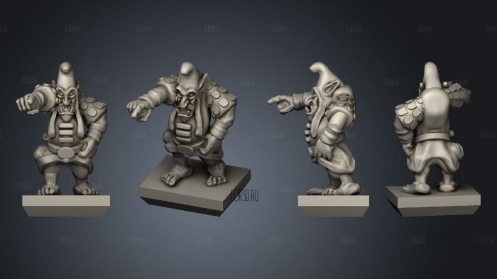 Magma Hob Gob Boltthrower Crew 2 stl model for CNC