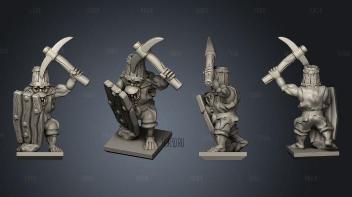 Magma Orc 04 stl model for CNC