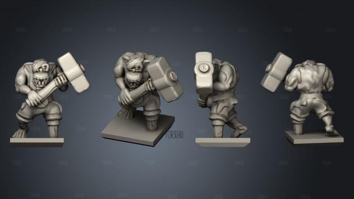 Magma Orc 06 stl model for CNC