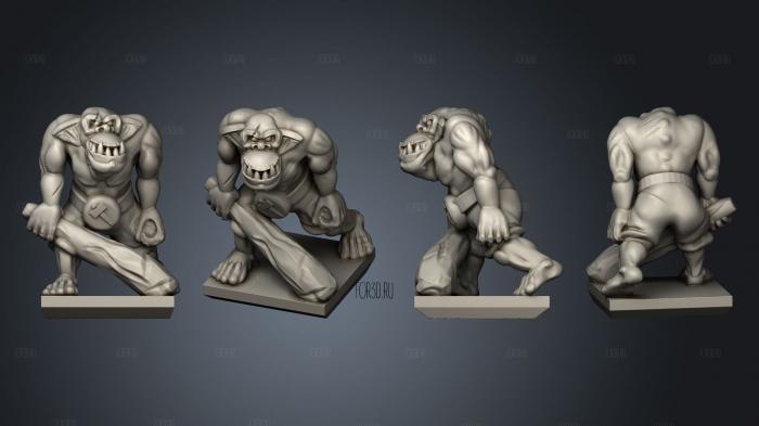 Magma Orc 07 stl model for CNC
