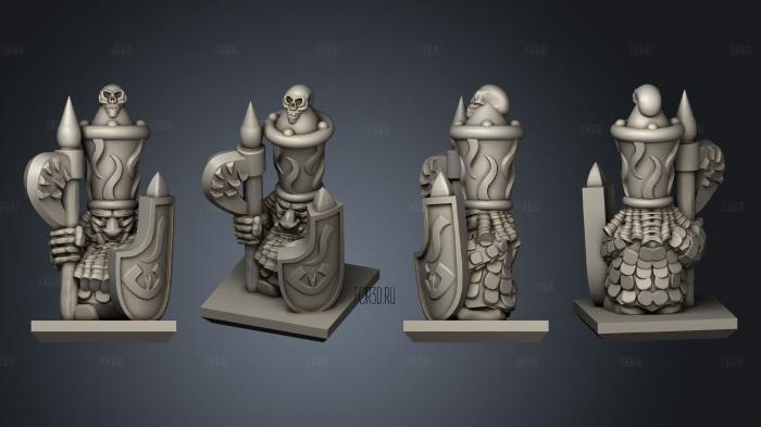 Magma Warrior 2 stl model for CNC