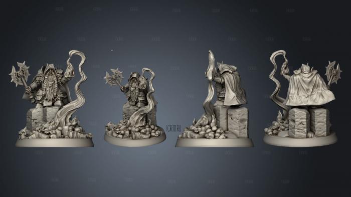 Magmhorin Mercenary stl model for CNC