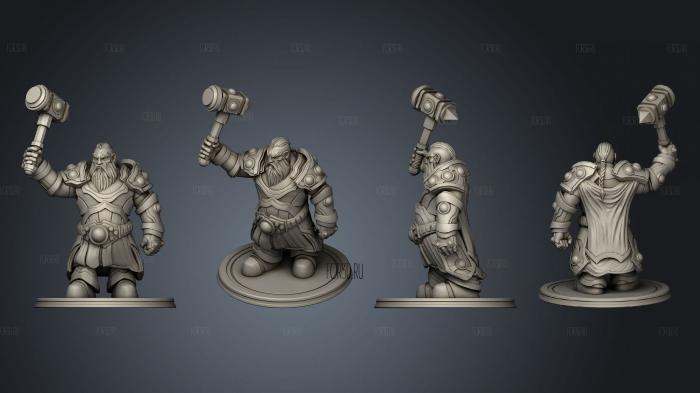 Magnus Duegar Warlord 03 stl model for CNC