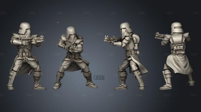 Marine Squad 01 3d stl модель для ЧПУ