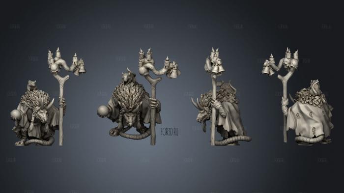 Master Sohei farseer stl model for CNC