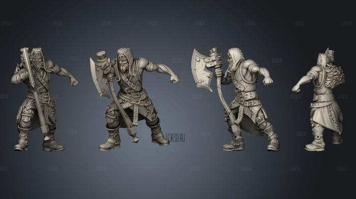 Melee Bandit 3 A stl model for CNC