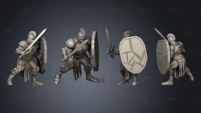 Melee Shardforged 06 stl model for CNC