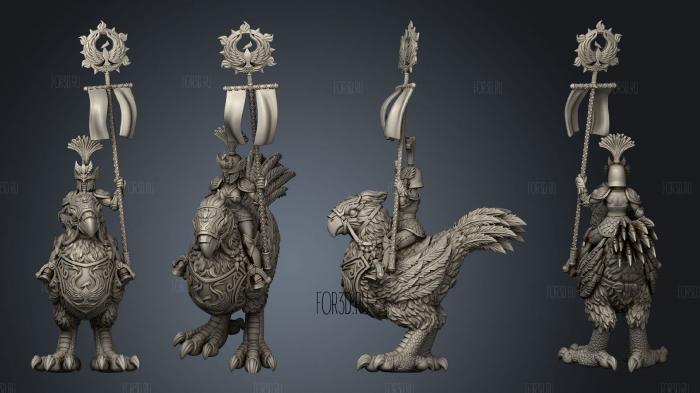 Menagerie 04 3d stl модель для ЧПУ