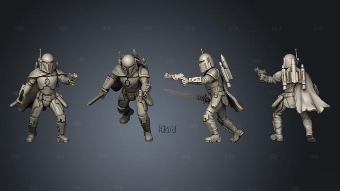 Mercenary Leader 3d stl модель для ЧПУ