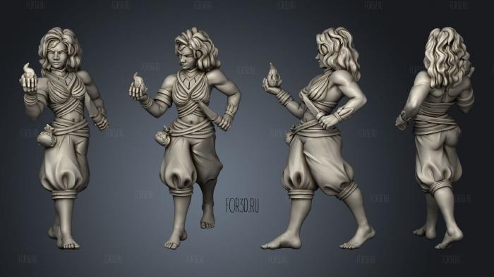 mereith the druid 01 stl model for CNC