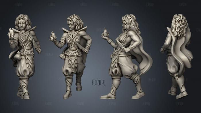 mereith the druid 02 3d stl модель для ЧПУ