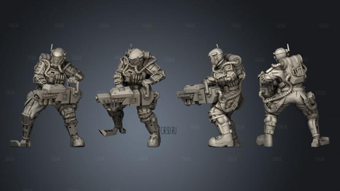 Mikhail Nowak Bruiser Navarro Crew 3d stl модель для ЧПУ