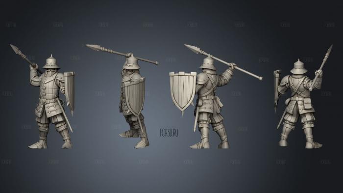 Militia 2 Spear 3d stl модель для ЧПУ