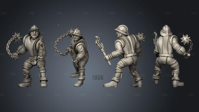 Militia 05 3d stl модель для ЧПУ