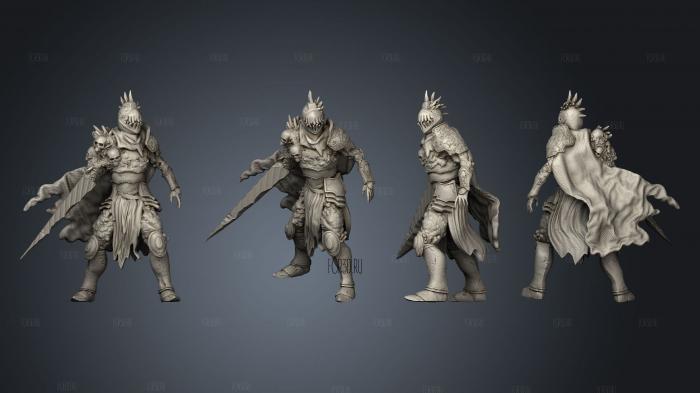 Mimic Knight stl model for CNC