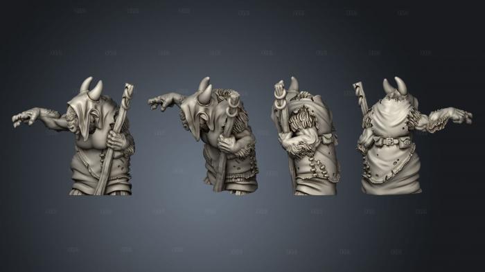 minotaur shaman 2 3d stl модель для ЧПУ