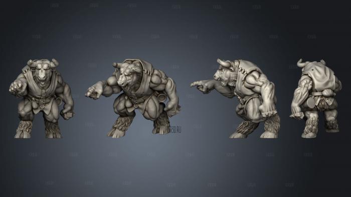 Minotaurs Bouncer 2 3d stl модель для ЧПУ