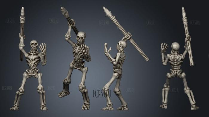Monstrous Encounters Giant Skeleton 3d stl модель для ЧПУ