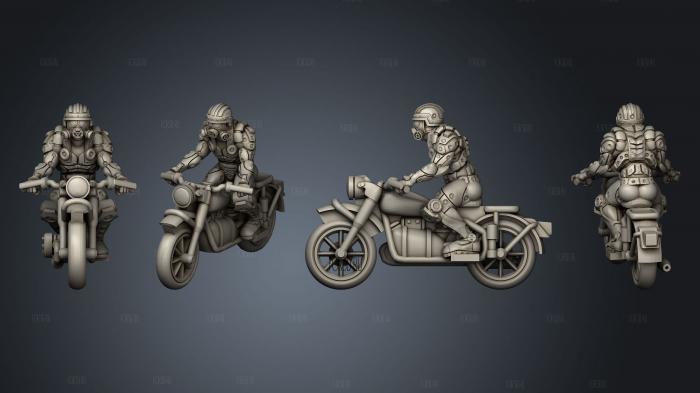 motorbike sidecar 2 stl model for CNC