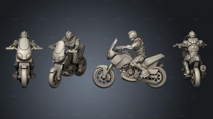 Трасса для мотоцикла 01 3d stl модель для ЧПУ