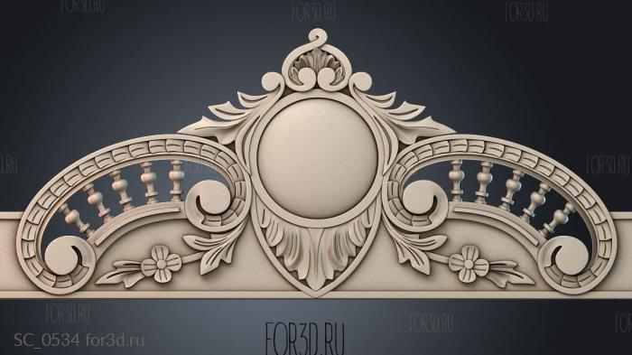 SC_0534 3d stl for CNC