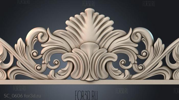 SC_0606 3d stl модель для ЧПУ