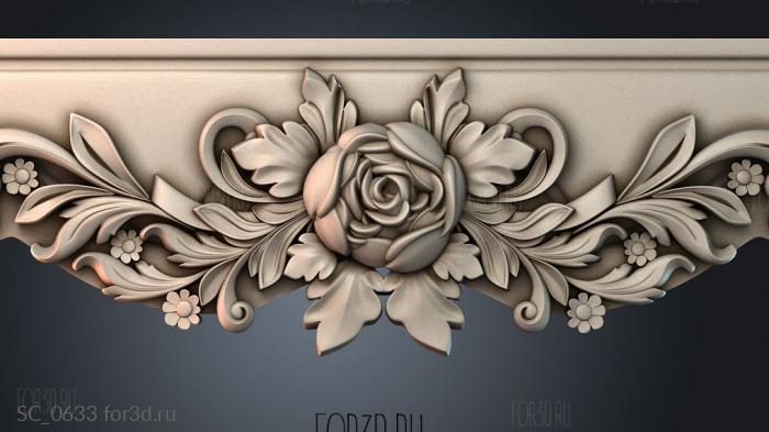 SC_0633 3d stl for CNC