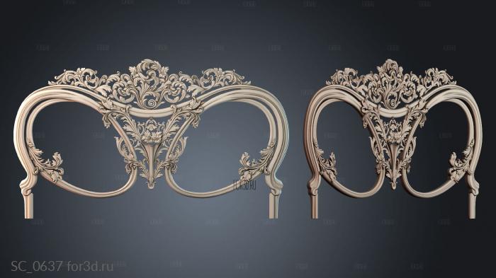 SC_0637 3d stl for CNC