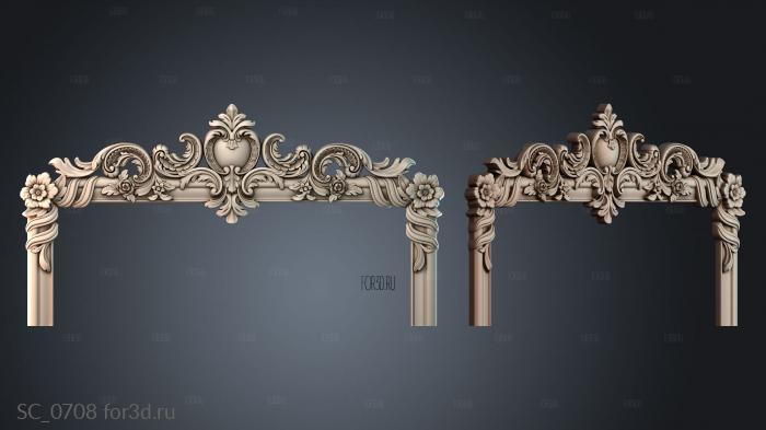 SC_0708 3d stl for CNC