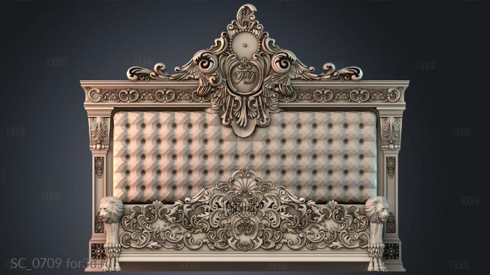 SC_0709 3d stl for CNC