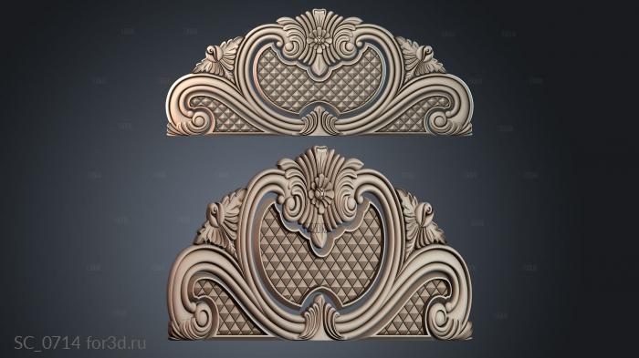 SC_0714 3d stl for CNC