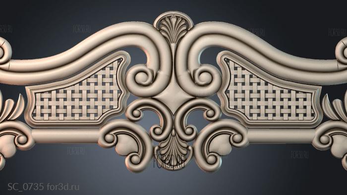 SC_0735 3d stl for CNC