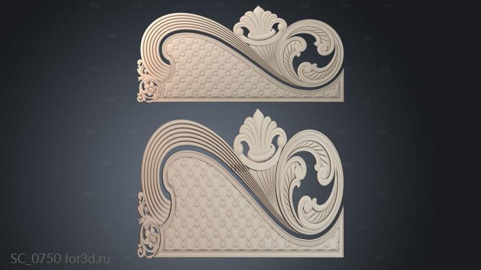SC_0750 3d stl for CNC