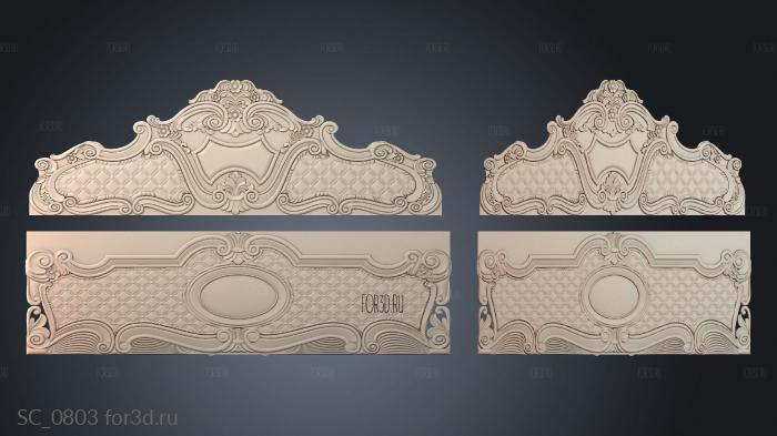 SC_0803 3d stl for CNC