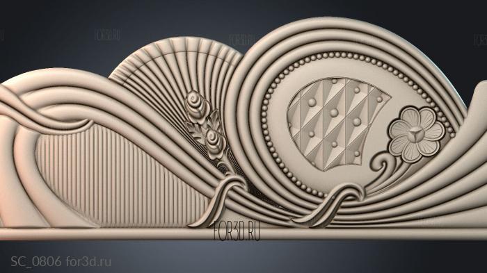 SC_0806 3d stl for CNC