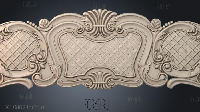 SC_0809 3d stl for CNC