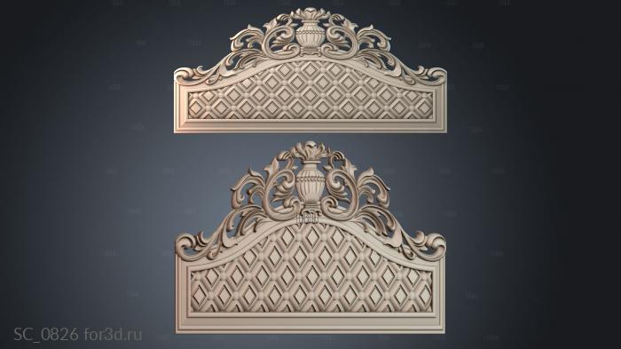 SC_0826 3d stl for CNC