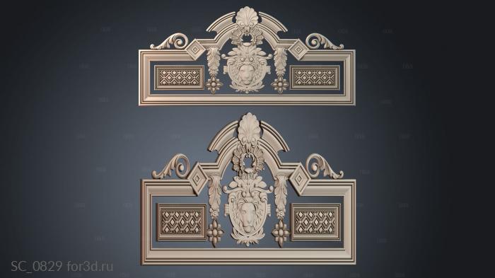 SC_0829 3d stl for CNC