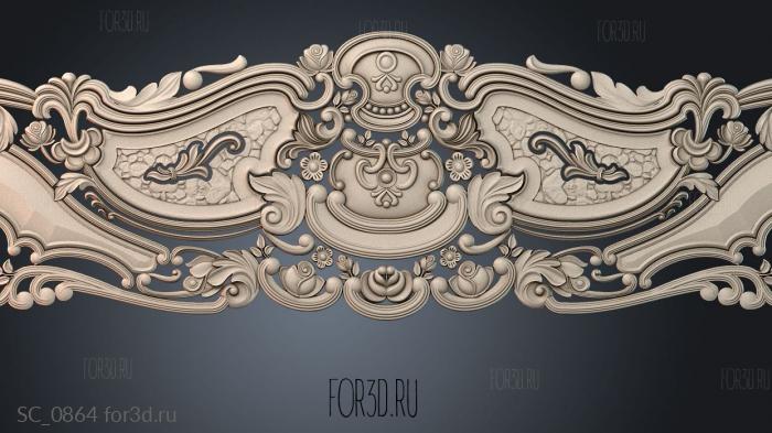 SC_0864 3d stl for CNC