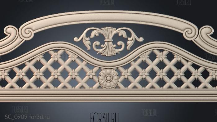 SC_0909 3d stl for CNC