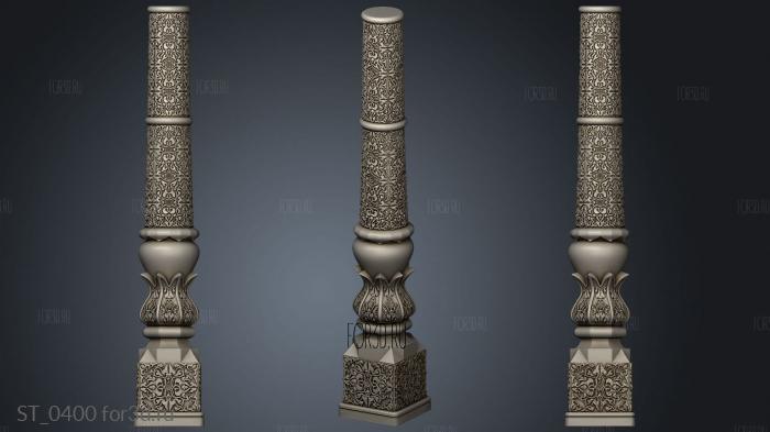 ST_0400 3d stl модель для ЧПУ