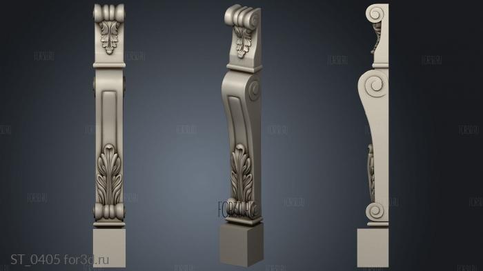 ST_0405 3d stl модель для ЧПУ