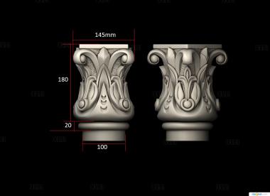 ST_0408 3d stl модель для ЧПУ