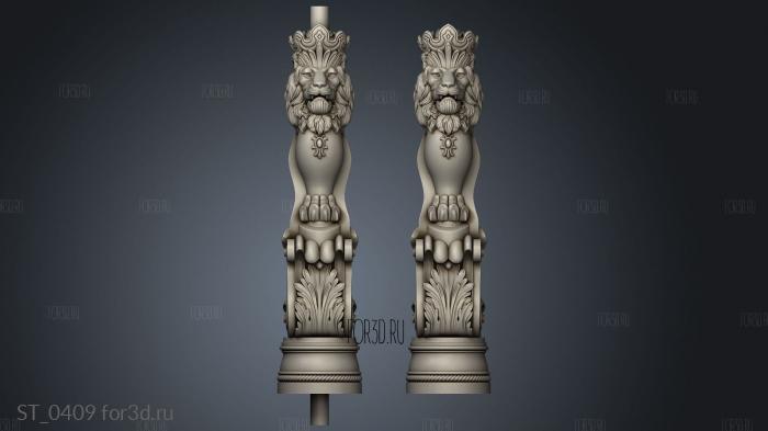 ST_0409 3d stl модель для ЧПУ