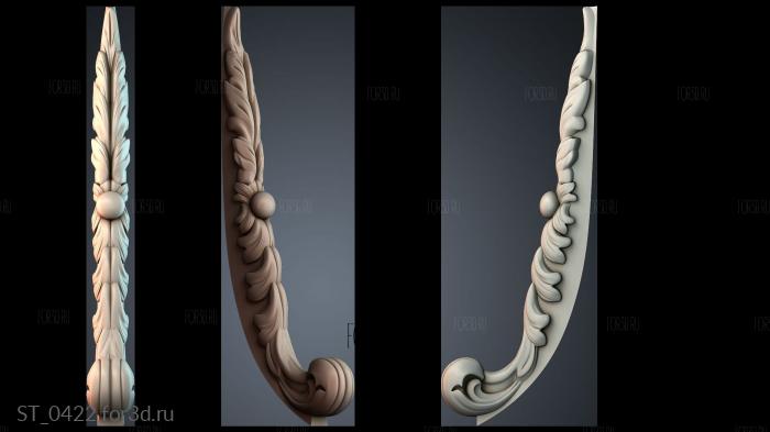 ST_0422 3d stl for CNC