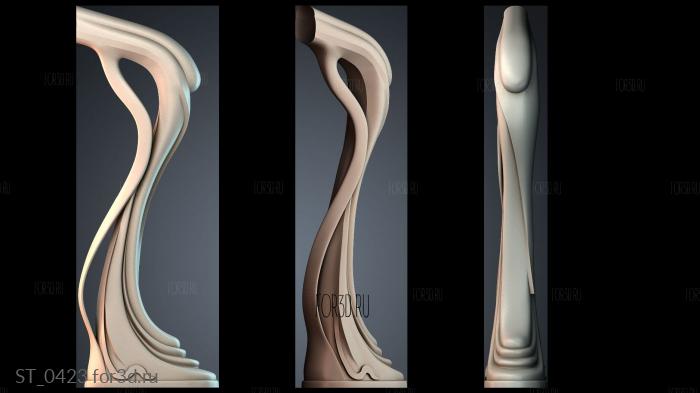 ST_0423 3d stl for CNC