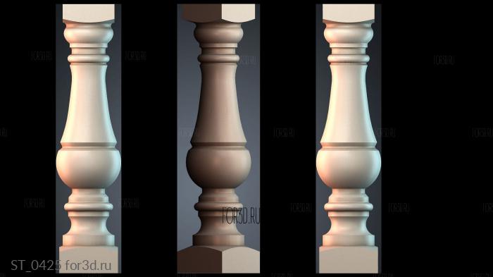 ST_0425 3d stl for CNC