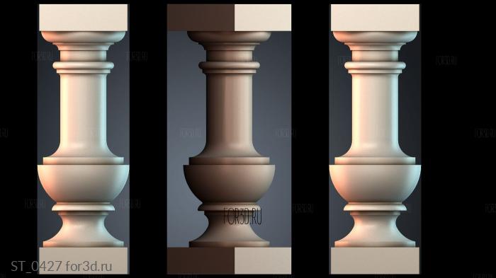 ST_0427 3d stl for CNC