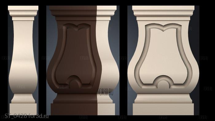 ST_0428 3d stl модель для ЧПУ