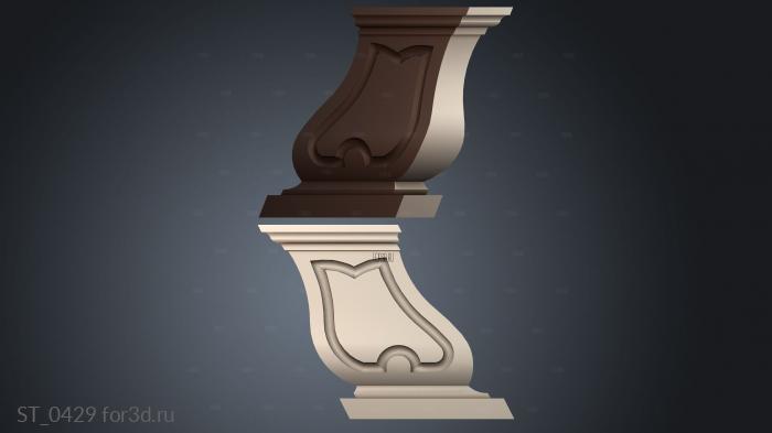 ST_0429 3d stl модель для ЧПУ